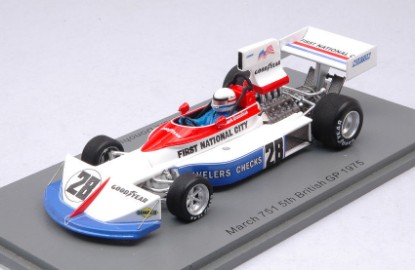 Immagine di MARCH 751 MARK DONOHUE 1975 N.28 5th BRITISH GP 1:43
