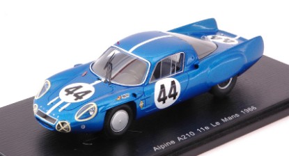 Immagine di ALPINE A210 N.44 22th LM 1966 J.CHEINISSE-R.DE LAGENESTE 1:43