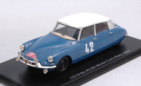 Immagine di CITROEN DS19 N.42 4th MONTE CARLO RALLY 1963 L.BIANCHI-J.C.OGIER 1:43