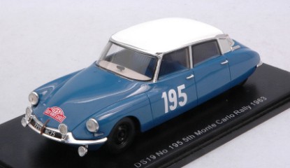 Immagine di CITROEN DS 19 N.195 5th MONTE CARLO 1963 B. NEYRET-J.TERRAMORSI 1:43