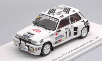 Immagine di RENAULT 5 TURBO N.10 MONTE CARLO 1985 D.SNOBECK-J.P.BECHU 1:43