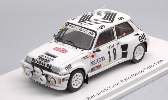 Immagine di RENAULT 5 TURBO N.10 MONTE CARLO 1985 D.SNOBECK-J.P.BECHU 1:43