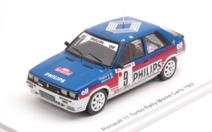 Immagine di RENAULT 11 TURBO N.8 RALLY MONTE CARLO 1987 CHATRIOT-PERIN 1:43
