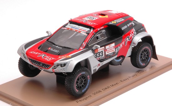 Immagine di PEUGEOT 3008 DKR N.333 DAKAR 2019 J.P.BESSON-J.BRUCY 1:43