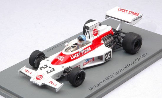 Immagine di MC LAREN M23 DAVE CHARLTON 1974 N.23 SOUTH AFRICAN GP 1:43