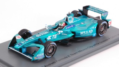 Immagine di MS&AD ANDRETTI N.28 MEXICO CITY FORMULA E (2017-2018) A.FELIX DA COSTA