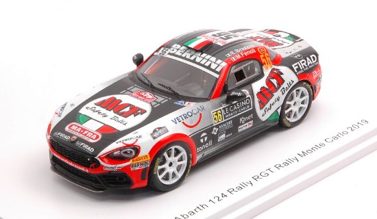 Immagine di ABARTH 124 N.56 MONTE CARLO 2019 E.BRAZZOLI-M.FENOLI 1:43