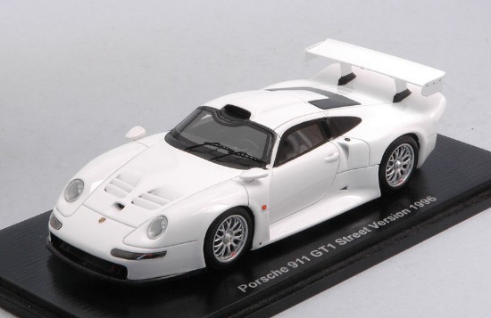 Immagine di PORSCHE 911 GT1 STREET VERSION 1996 WHITE 1:43