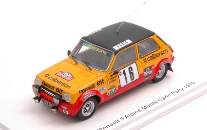 Immagine di RENAULT 5 ALPINE N.16 MONTE CARLO 1979 G.FREQUELIN-J.DELAVAL 1:43