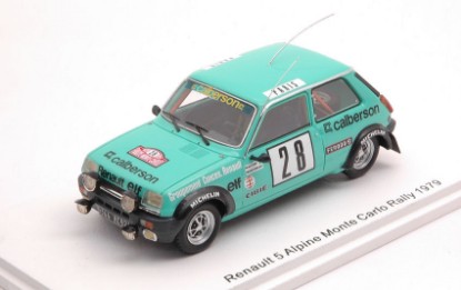 Immagine di RENAULT 5 ALPINE N.28 MONTE CARLO 1979 B.SABY-M.GUEGAN 1:43
