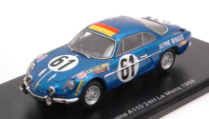 Immagine di ALPINE A110 N.61 LM 1968 M.NUSBAUMER-J.BOURDON 1:43