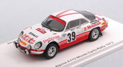 Immagine di ALPINE A110 N.39 MONTE CARLO 1973 C.BALLOT LENA-J.C.MORENAS 1:43