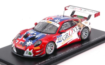 Immagine di PORSCHE 911 GT3 R N.911 FIA GT CUP BAHRAIN 2018 S.GROVE-B.GROVE 1:43