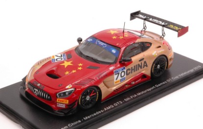 Immagine di MERCEDES GT3 N.70 FIA GT VALLELUNGA 2019 Y.ZHANG-K-ZANG 1:43