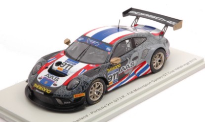 Immagine di PORSCHE 911 GT3 R N.911 FIA GT VALLELUNGA 2019 V.INTHRAPHUVASAK-K.KUSIRI