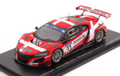 Immagine di HONDA NSX GT3 N.11 FIA GT VALLELUNGA 2019 J.MOELLER-C.NIELSEN 1:43