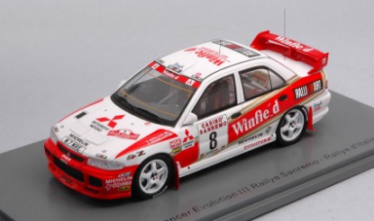 Immagine di MITSUBISHI LANCER EVO III N.8 8th RALLY SAN REMO 1996 AURIOL-GIRAUDET