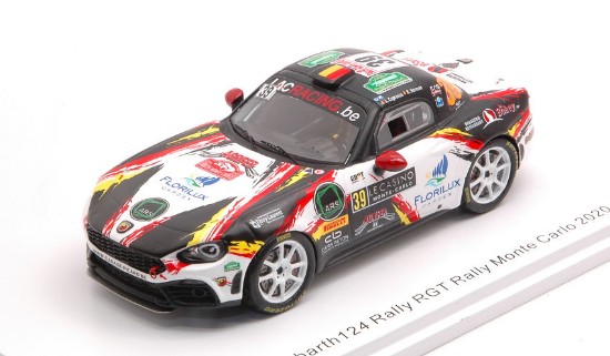 Immagine di ABARTH 124 N.39 MONTE CARLO 2020 L.CAPRASSE-R.HERMAN 1:43