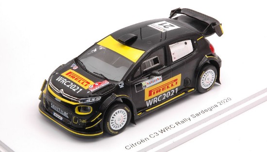 Immagine di CITROEN C3 RALLY SARDEGNA PIRELLI TEST 2020 P.SOLBERG-A.MIKKELSEN 1:43