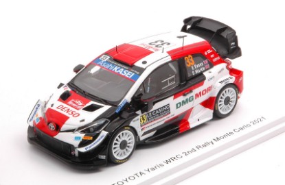Immagine di TOYOTA YARIS WRC N.33 2nd MONTE CARLO 2021 E.EVANS-S.MARTIN 1:43