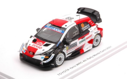 Immagine di TOYOTA YARIS WRC N.69 MONTE CARLO 2021 K.ROVANPERA-J.HALTTUNEN 1:43