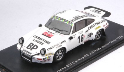 Immagine di PORSCHE 911 CARRERA N.16 MONTE CARLO 1978 B.BEGUIN-W.HURET 1:43