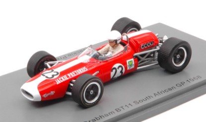 Immagine di BRABHAM BT11 JACKIE PRETORIUS 1967 N.23 SOUTH AFRICAN GP 1:43