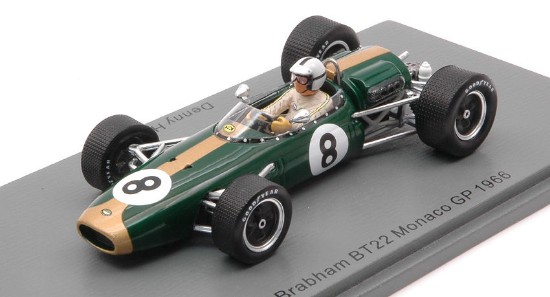 Immagine di BRABHAM BT22 DENNY HULME 1966 N.8 MONACO GP 1:43
