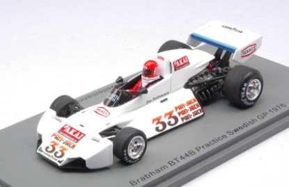 Immagine di BRABHAM BT44B JAC NELLEMAN 1976 N.33 PRACTICE SWEDISH GP 1:43