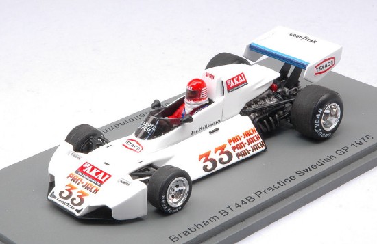 Immagine di BRABHAM BT44B JAC NELLEMAN 1976 N.33 PRACTICE SWEDISH GP 1:43
