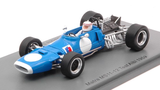 Immagine di MATRA MS11-12 JACKIE STEWART 1969 TEST ALBI 1:43