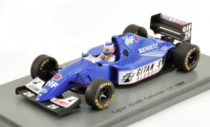 Immagine di LIGIER JS39B OLIVIER PANIS 1994 N.26 12th CANADIAN GP 1:43