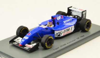 Immagine di LIGIER JS39B FRANCK LAGORCE 1994 N.25 11th AUSTRALIAN GP 1:43