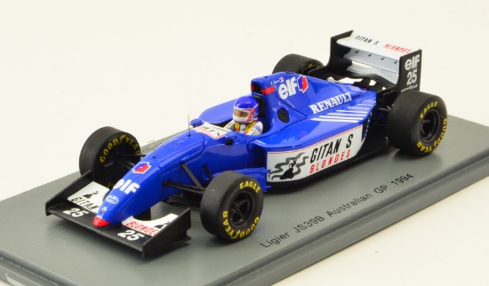 Immagine di LIGIER JS39B FRANCK LAGORCE 1994 N.25 11th AUSTRALIAN GP 1:43