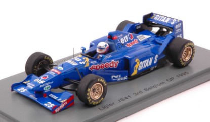 Immagine di LIGIER JS41 M.BRUNDLE 1995 N.25 3rd BELGIUM GP 1:43