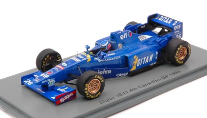 Immagine di LIGIER JS41 OLIVIER PANIS 1995 N.26 4th CANADIAN GP 1:43