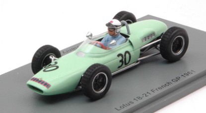 Immagine di LOTUS 18-21 HENRY TAYLOR 1961 N.30 FRENCH GP 1:43