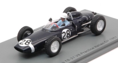 Immagine di LOTUS 18-21 V8 STIRLING MOSS 1961 N.28 PRACTICE ITALIAN GP 1:43