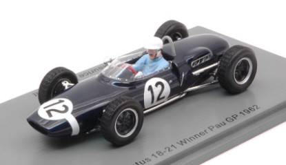 Immagine di LOTUS 18-21 MAURICE TRINTIGNANT 1962 N.12 WINNER PAU GP 1:43