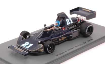 Immagine di WILLIAMS FW04 RENZO ZORZI 1976 N.21 9th BRAZILIAN GP 1:43