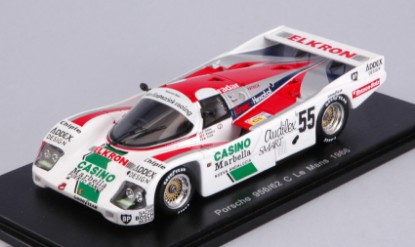 Immagine di PORSCHE 962C N.55 10th LM 1986 P.ALLIOT-P.ROMERO-M.TROLLE 1:43