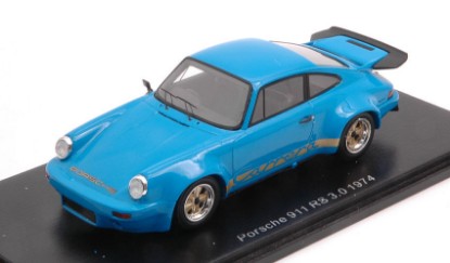 Immagine di PORSCHE 911 RS 3.0 1974 CHASSIS NUMBER 9114609092 RHD AZUR 1:43