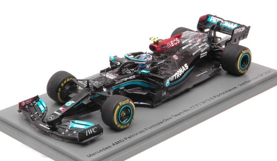 Immagine di MERCEDES W12  VALTTERI BOTTAS 2021 N.77 3rd BAHRAIN GP 1:43