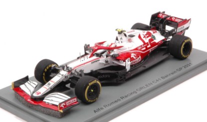 Immagine di ALFA ROMEO C41 ANTONIO GIOVINAZZI 2021 N.99 BAHRAIN GP 1:43