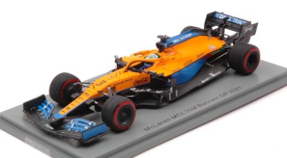 Immagine di MC LAREN 35M DANIEL RICCIARDO 2021 N.3 7th BAHRAIN GP 1:43