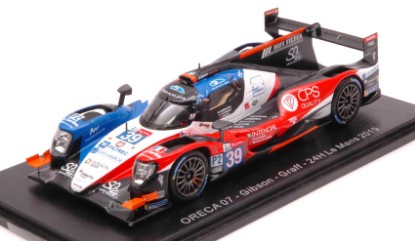 Immagine di ORECA 07 N.39 LM 2019 GOMMENDY-CAPILLAIRE-HIRSCHI 1:43