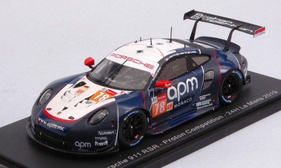 Immagine di PORSCHE 911 RSR N.78 LM 2019 L.PRETTE-P.PRETTE-V.ABRIL 1:43