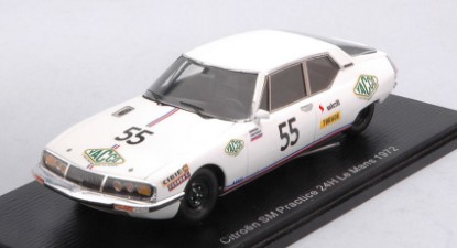 Immagine di CITROEN SM N.55 PRACTICE LM 1972 C,VERRIER-G.FOUCAULT 1:43