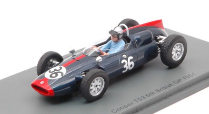 Immagine di COOPER T53 ROY SALVADORI 1961 N.36 6th BRITISH GP 1:43