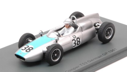 Immagine di COOPER T53 BERNARD COLLOMB 1961 N.38 GERMAN GP 1:43